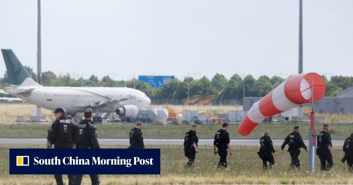 Bus driver kicked explosive drone out of the air at German airport