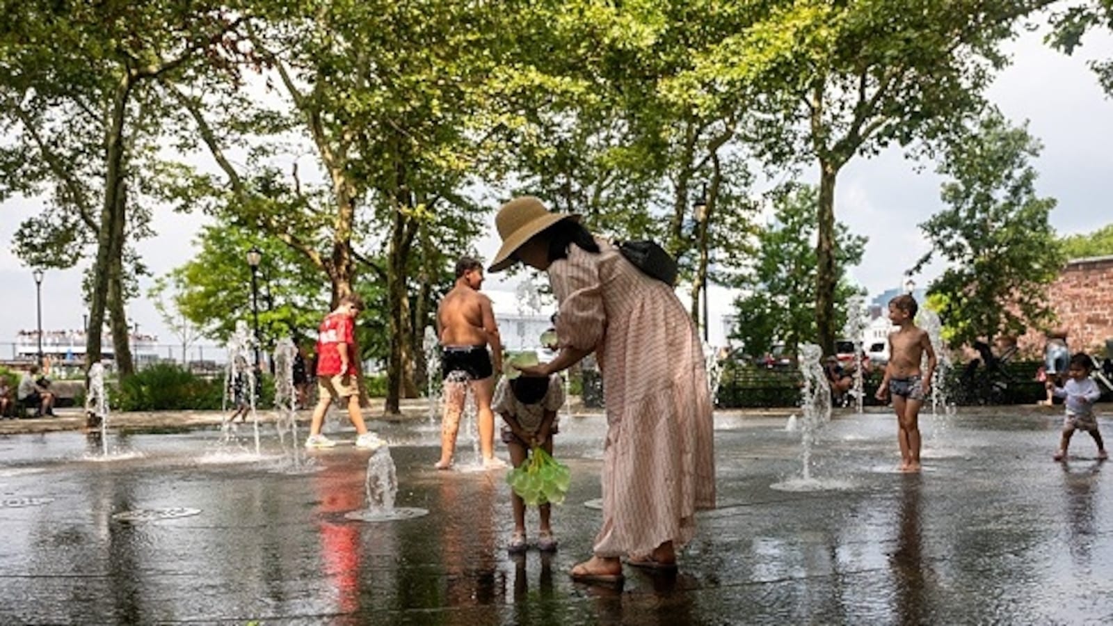 As extreme heat spreads to the Midwest, the East Coast remains hot and sticky