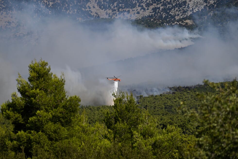 Greece orders evacuations as gale-force winds fuel wildfire crisis