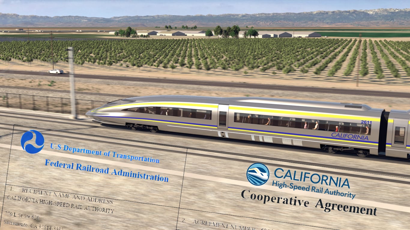 speed rail's $4 billion funding cut. Records show California never bought the trains it promised.