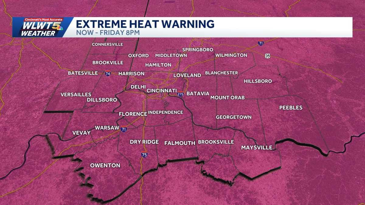 Extreme heat warning: More intense heat before rain impacts 4th of July weekend