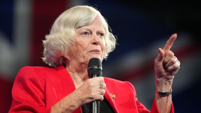 UK counter-terror police lead investigation into suspected murder of former lawmaker Ann Widdecombe