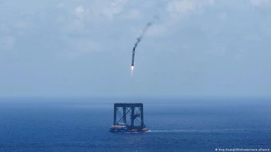 China retrieves booster in reusable rocket breakthrough