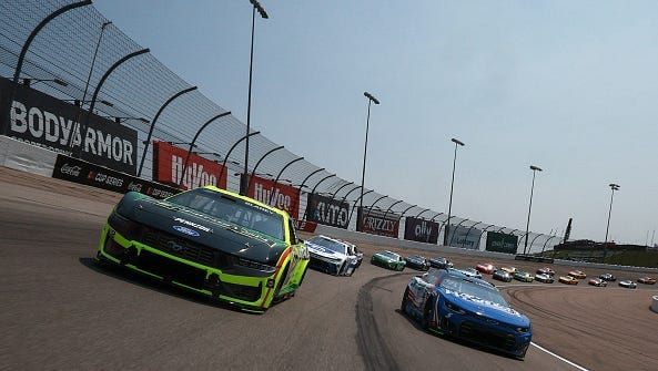 NASCAR Cup Series race at Iowa live updates, highlights, leaderboard