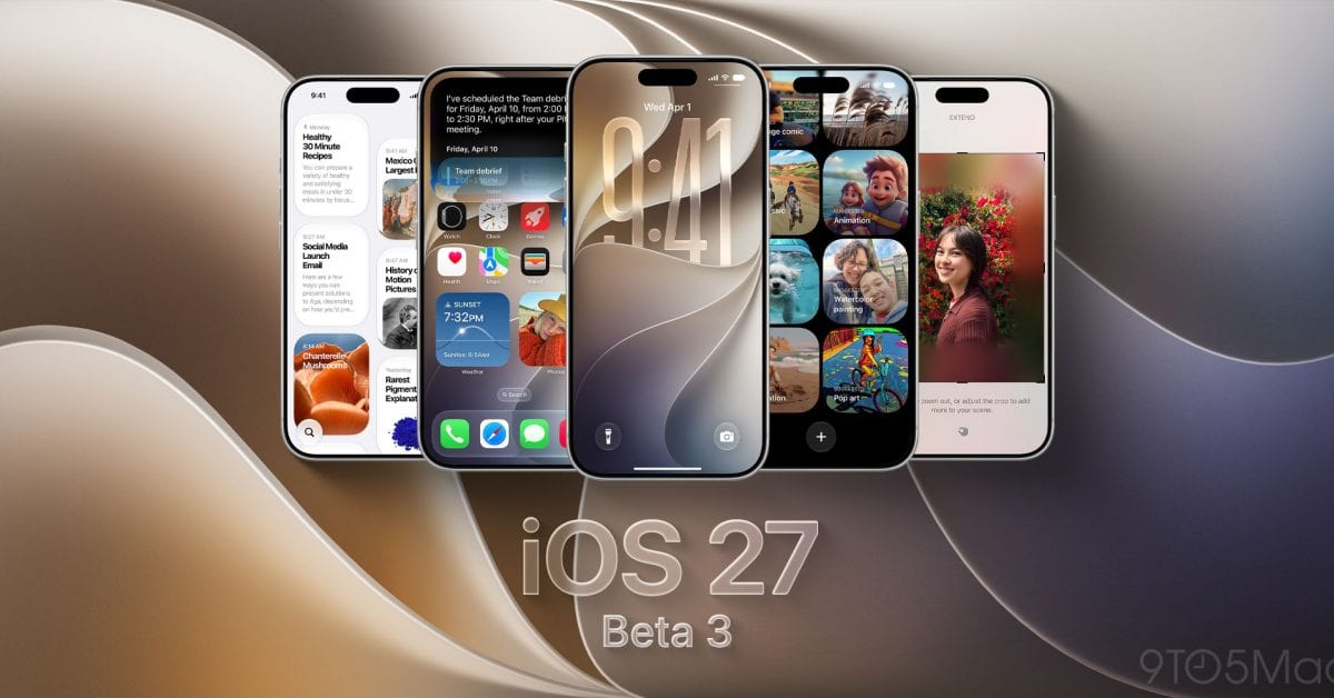 iOS 27 beta 3 now available as Apple tests major Siri AI upgrade